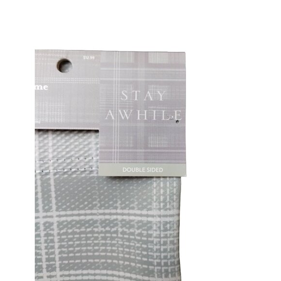 Place & Time Sanctuary Stay Awhile Double Sided Garden Flag 12 x 18 inch New - Picture 5 of 6